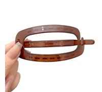 Pinzas para el pelo vintage con diseño ovalado, para mujer, con temperamento, adorno para el cabello, diadema y accesorios de moda para el cabello (1)