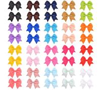 Pinzas para El Pelos de Bebé con Arcos Pequeño para Recién Nacidos Antideslizantes para Niños Pequeños Pelo Fino Mini Arco Mini Pinzas Pelo Bebe De Pelo con Arco Completo Cubierto Accesorios de Pelo