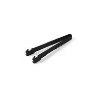 Pinzas para ensalada Pinzas for tostar alimentos, pinzas for salvamanteles, pinzas de cocina, pinza antideslizante for cocinar(Black)