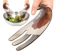 Pinzas para ensaladas, utensilios de cocina ligeros, pinzas para servir alimentos, para el diario en Charcuterie Koch Buffet Grill y BBQ Bar Party Comida en la cocina y en casa