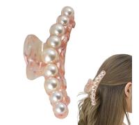 Pinzas para garras de perlas para el cabello, grandes pinzas para garras de perlas - Pasadores de pinzas de mandíbula largas - Pinza de garras de perlas, pinzas de mandíbula largas, pasadores