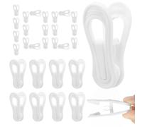 Pinzas para la ropa, clips de percha, clips colgantes de primavera, clips de plástico resistentes al viento, pinzas para calcetines, perchas para tendederos, camisetas, ropa interior, toalla