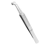 Pinzas para masaje de párpados Pinzas de belleza para masaje de párpados para de de acero inoxidable Cabeza redonda