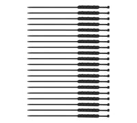 Pinzas para neumáticos de nieve | 20 piezas de nailon antideslizante cuerda de tracción de neumáticos, sujeción de neumáticos, para uso en invierno, camiones, deslizamientos, carreteras, montañas, así