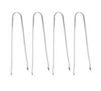 Pinzas para Parrilla, Pinzas para Barbacoa Extralargas de 17,8 Pulgadas, Pinzas para Servir de Acero Inoxidable, Pinzas para Asar, Alicates de Cocina para Cocinar, Acampar, Asar