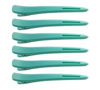 Pinzas para peinar el cabello,Pinzas para seccionar el cabello - Pinzas para el cabello de maquillaje antideslizantes | 6 pinzas para el pelo para peinar la sección, juego de pinzas portátiles para pe