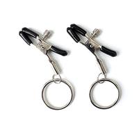 Pinzas para pezones pinzas para pezones mujeres pinzas para pezones estimulación del pezón, fetiche BDSM juguete femenino, juguete sexual para parejas sexo extremo(B)