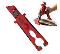Pinzas para placa caliente, abrazadera de agarre antiquemaduras, herramienta de soporte de utensilios de cocina de 8.66 x 6.3 pulgadas con clip de elevación de cocina, herramienta segura de manejo de