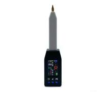 Pinzas para probador, medidor de precisión del 0,5% para diodo inductor de condensador de resistencia, rango automático de 100 Hz-10 kHz, batería de 300 mAh, color negro