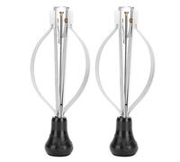 Pinzas para quitar piojos de mascotas de acero inoxidable, pinzas para pulgas y garrapatas, herramienta de aseo profesional para perros y gatos, 2 uds., diseño de resorte