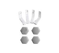 Pinzas Para Sábanas 4 Clips For Sujetar Sábanas Y Colchas | Funda de edredón individual con Clips antideslizantes fijos, cubierta de sábana for el hogar(4Pcs Gray Short)