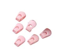 Pinzas Para Sábanas Sábana Ajustable De 5 Piezas | Clips de nailon transparentes antideslizantes for cama, adecuados for hospitales, hogares, hoteles, spas(Pink 5pcs)