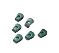 Pinzas Para Sábanas Sábana Ajustable De 5 Piezas | Clips de nailon transparentes antideslizantes for cama, adecuados for hospitales, hogares, hoteles, spas(Green 5pcs)