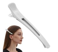 Pinzas para seccionar el cabello, pinzas profesionales para el pelo de salón, clip largo de, profesional sin rastro