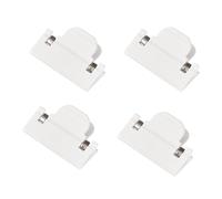 Pinzas para Sellado de Alimentos, Set De Pinzas De Diseño Estriado Y Apriete Firme Para Cierre Hermético, Anchas Para Bolsas De Chips, Para Hogar Cocina Oficina Té Café Y Especias