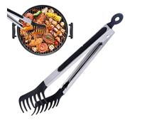 Pinzas Para Servir Espaguetis - Utensilio Para Fideos Resistente Al Calor,Pinzas Ergonómicas Resistentes al Calor para Carne Verduras Barbacoas Exteriores