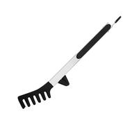 Pinzas para servir pasta y espaguetis - Pinzas para servir espaguetis de silicona, clip para pasta | Herramienta de clip de comida dentada antiadherente de 12 pulgadas para cocinar ensaladas, a l