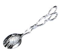 Pinzas para servir - Pinzas de cocina | Pinzas para pan de 8,66 pulgadas | Alicates para servir | Patrón en relieve Retro Alicates para Ensalada | Alicates para entrantes Vintage Pinza de pan | Pinzas