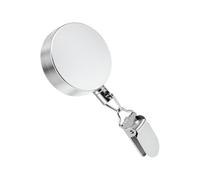 Pinzas para Toallas Cocina - Organizador Retráctil Aleación Zinc - Soporte Extensible para Toallas 61 cm, Baño - para Fregadero Estufa Armario Puerta Frigorífico Hogar Despensa Salón Gimnasio