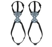 Pinzas para zapatos de hielo, empuñaduras para zapatos de nieve, crampones de tuerca, tacos de nieve, tacos de hielo para zapatos, crampones de tacos de hielo, 11 picos de acero, pinzas de hielo