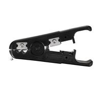 Pinzas Pelacables Compactas de ABS para Electricistas | Negro, Uso en Instalaciones y Cableado de Paneles, Agarre Cómodo para Técnicos y Bricolaje