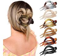 Pinzas pelo mujer,Pinzas Pelo Mujer Grandes Bonitas Accesorios Pelo Niñas, Pasadores Pelo Mujer Fiesta Clips Pelo Mujer 8 Pcs Hair Clips