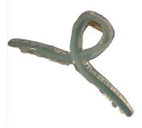 Pinzas Pelo Pinzas para el cabello Pinzas para el cabello de metal gruesas, Pinzas para el cabello con perlas, Pinzas para el cabello de felpa grandes Pinza para el cabello grande en forma d