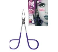 Pinzas profesionales de acero inoxidable SACA CEJAS con mango de tijera fácil, herramientas para quitar cejas para mujeres y hombres, gran precisión para el vello facial, cabello encarnado, color:
