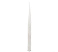 Pinzas rectas y de codo de acero inoxidable de 125 mm para reparación de relojes, herramientas manuales de grado industrial, antiestáticas, resistentes a los ácidos (cabeza recta de 12,5 cm)