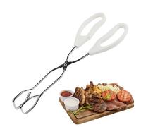 Pinzas Tijeras para cocina Alimentos y Pinzas de servicio | Alicates de servicio Anti-Brural para Cocina Camping Restauración Exterior Picnic Cocina Grill