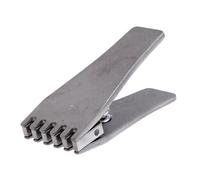 Pinzas voladoras compactas de acción de resorte para máquina de cuerda de bádminton, accesorio de seguridad de cuerdas sin esfuerzo, abrazaderas voladoras de cinco puntas para bádminton