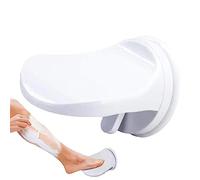 Piomoner Reposapiés de ducha, escalón de ducha para afeitarse las piernas, pie de ducha, reposapiés de afeitado de baño con ventosa, sin perforaciones, soporte de piernas para mujeres y hombres que