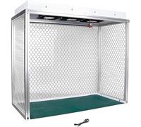 PioMue Campana de Flujo laminar Vertical con Tres Ventiladores HEPA,antiestática 110V