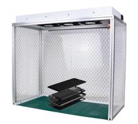 PioMue Campana de Flujo laminar Vertical silenciosa con 3 Ventiladores 110V
