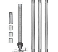 PioMue Kit de Punta de Pozo para construcción y Operaciones 4m/12.9ft