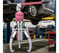 PioMue Kit Extractor hidráulico para rodamientos y bujes, con múltiples Opciones de tonelaje, Ideal para Aplicaciones Verticales y horizontales en entornos automotrices e industriales 10T/22000LB