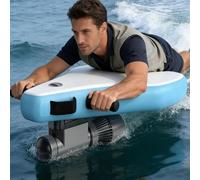 PioMue Kits 2 en 1 para embarcaciones, Kit Deportivo de Moto acuática y Bodyboard con 10 velocidades, diseño portátil de 16000 mAh para Paddleboarding, Kayak y Barcos de Pesca 700W