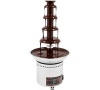 PioMue Máquina Comercial para Fuente de Chocolate, fundidora de Fondue de Chocolate en Cascada, Temperatura Ajustable, Cuerpo de Acero Inoxidable 304, fácil de Montar, para Fiestas. 6layers