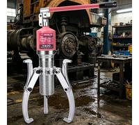 PioMue Rueda extractora de Engranajes hidráulica, Separador de Cubo de 3 mordazas de Alta Resistencia, Kit Extractor de rodamientos hidráulico, Kit Extractor hidráulico 10T/22000LB