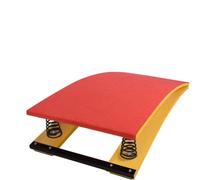 PioMue Trampolín de Gimnasia, trampolín Curvo, trampolín Pesado con resortes, Plataforma de despegue de Madera Dura Antideslizante para Atletas y Clubes Deportivos. DoubleSpring:80x50cm