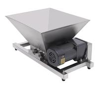 PioMue Trituradora Comercial de Frutas y Pan, trituradora de Manzanas y Uvas con tolva de 4 l, trituradora de Frutas de Acero Inoxidable, Rendimiento de 20 kg/h, para Pan, azúcar Moreno y Verduras.