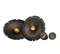 Pioneer A-Series MAX TS-A653CH, Altavoces de Audio para automóvil de 2 vías, Rango Completo, Calidad de Sonido Clara, fácil instalación y Respuesta de Graves Mejorada, Altavoces Redondos de 6.5