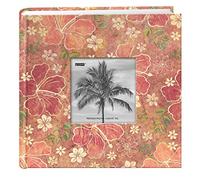 Pioneer álbumes de Fotos 200-pocket diseño de Hibisco, Funda de Tela de Marco álbum de Fotos para 4 por 15,24 cm Impresiones