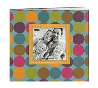 Pioneer álbumes de fotos álbumes de fotos 20 página funda impreso planteado marco puntos cubierta recortes para 8 x 8 pulgadas páginas,