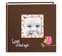 Pioneer álbumes de Fotos ev-246fb/o 200-pocket bebé búho Impreso Funda para Marco para álbum de Fotos, Rosa, 10 x 15,2 cm