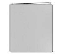 Pioneer álbumes de Fotos Family Treasures Deluxe de 20 páginas Color Blanco Cubierta de Piel Regenerada álbumes para 8,5 x 11 Pulgadas páginas
