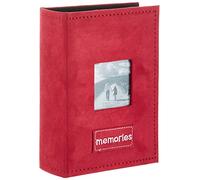 Pioneer álbumes de Fotos ptch-100 Parche Bordado Faux Suede 100-pocket álbum de Fotos, Raspberry