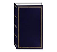 Pioneer álbumes de Fotos stc-504/NB 3-Ring álbum de Fotos con 504 Bolsillos Hold 4 x 6 Fotos, Color Azul Marino