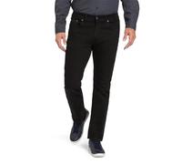 PIONEER AUTHENTIC JEANS Pantalones vaqueros Rando para hombre, corte recto, Black Black Raw 6744 9800, 40W / 32L
