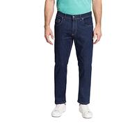 PIONEER AUTHENTIC JEANS Pantalones vaqueros Rando para hombre, corte regular, Azul oscuro lavado 6588 6811, 35W / 40L